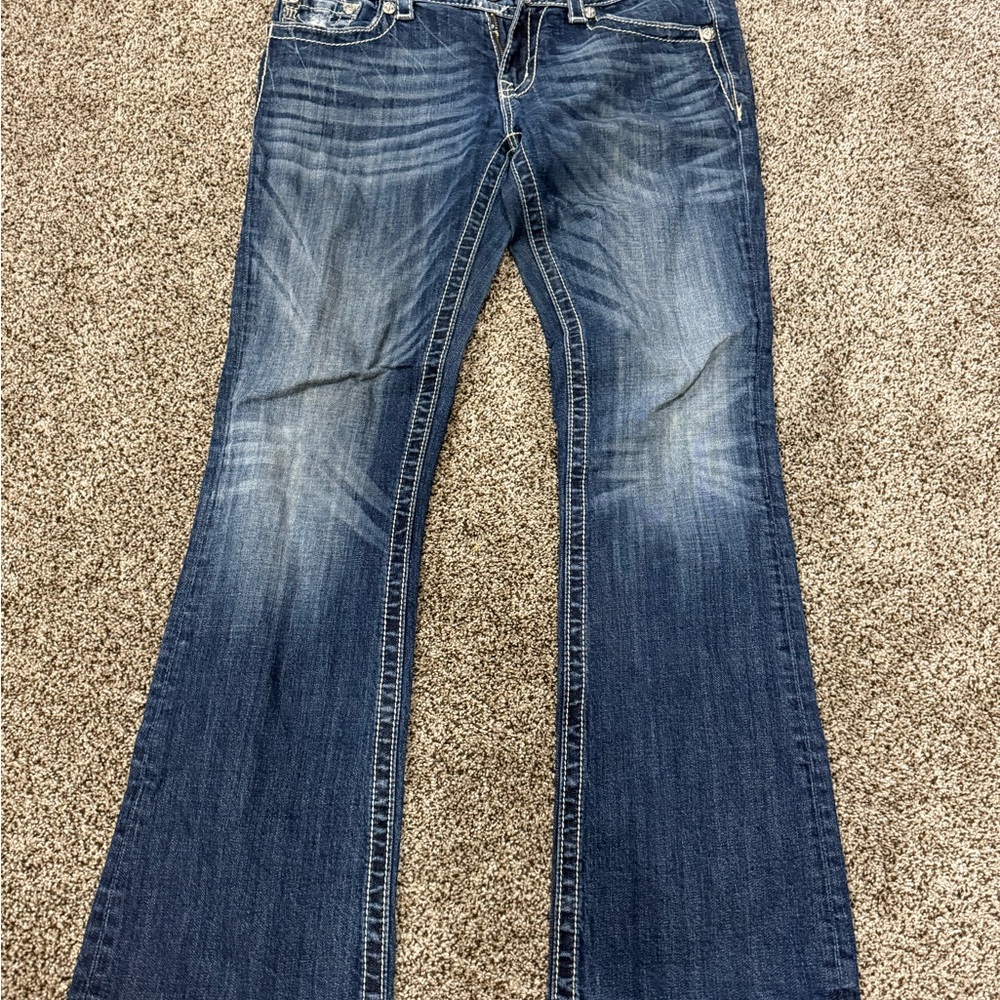 Miss Me Dark Blue Bootcut Jeans